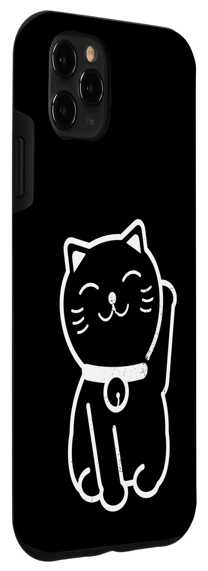 iPhone 11 Pro Max Maneki Neko Lucky Cat Vintage Case - Image 3
