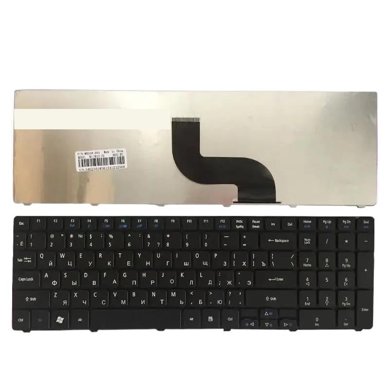 Clavier Russe pour Acer Aspire 5820 et 7552 pour rédaction et études slaves