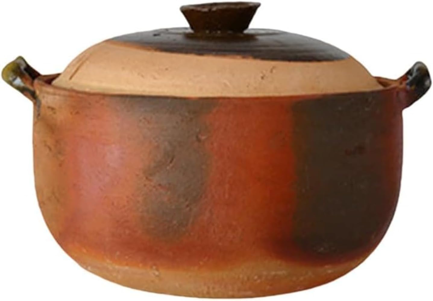 パール金属 キャセロール 14.5cm 鋳物風 長方形 フタ付 陶磁器 取っ手