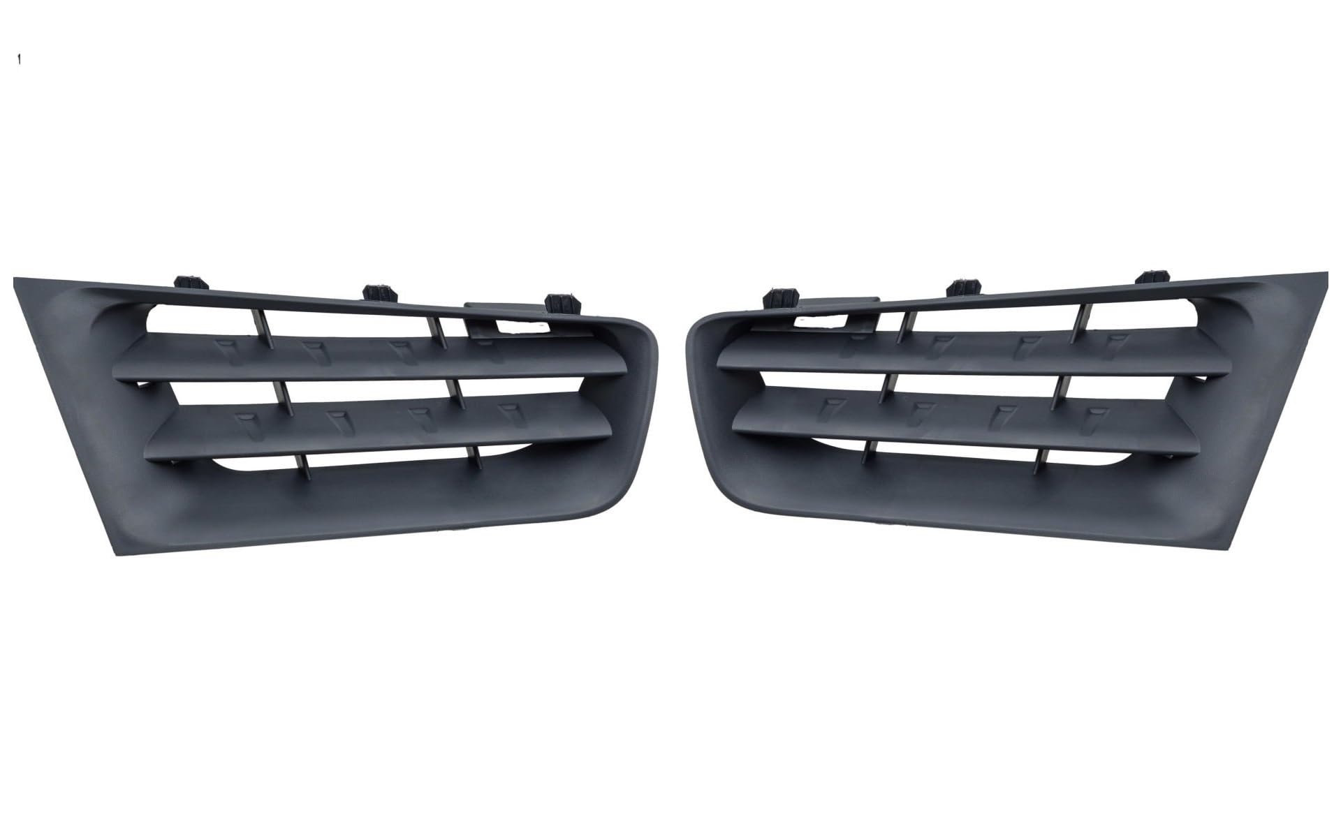 Grilles De Pare-chocs Avant Gauche Et Droit Pour Renault Megane II Phase 2 (2006-2009) | Paire - Qualité OEM