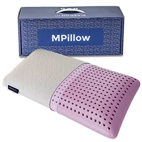 Mattreness Almohada viscoelástica Hipoalergénica, Adaptable, Doble Funda - Espuma con Memoria - Almohada Confort Cervical - 60x33cm - Hecho en EU Cover