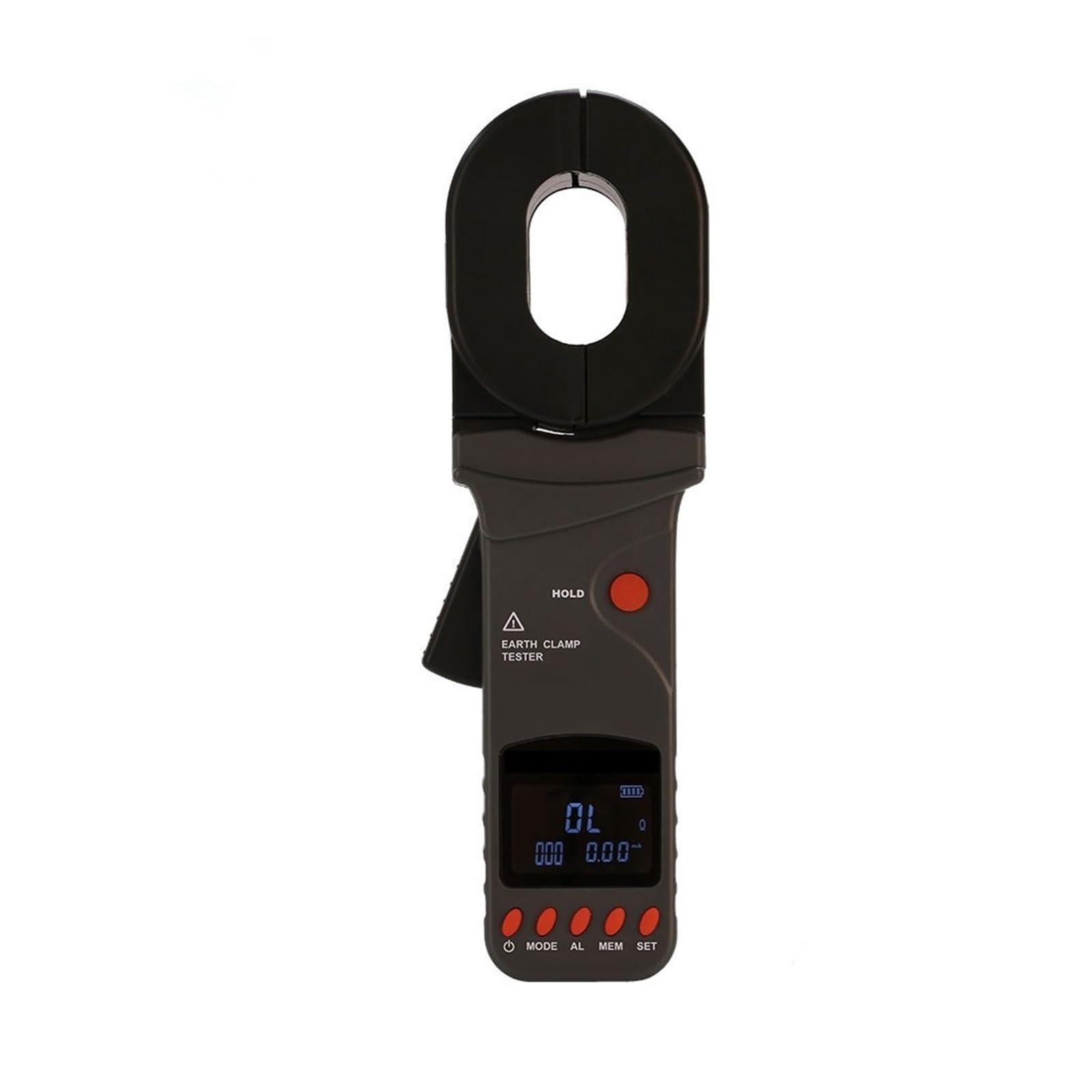 Probador de Resistencia Digital Probador de Resistencia a Tierra con Abrazadera Digital, protección contra Rayos, probador for relámpagos(FR2000APlus 200ohm)