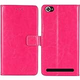 TienJueShi Rosa Flip Premium Retro Business Support à Rabat Cuir Housse Magnétique Téléphone Coque pour Danew konnect 510 Colors 5 inch Étui Cas Couverture Protecteur Case Cover TienJueShi Rosa Flip Premium Retro Business Support à Rabat Cuir Housse Magnétique Téléphone Coque pour Danew konnect 510 Colors 5 inch Étui Cas Couverture Protecteur Case Cover