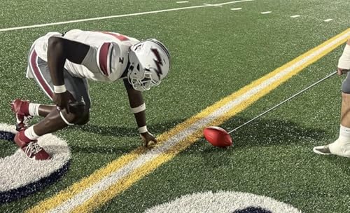 NW Athletics Football Snapper Stick, Telescoping Training Tool, Easily Collapsable, Extends Over 48 Inches Long, Easily Transportable