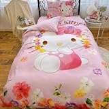 サンリオ(SANRIO) ハローキティ 布団カバー 3点セット シングル キティちゃん Kitty HelloKitty 花柄 キティ キャラクター SS-21-201-56