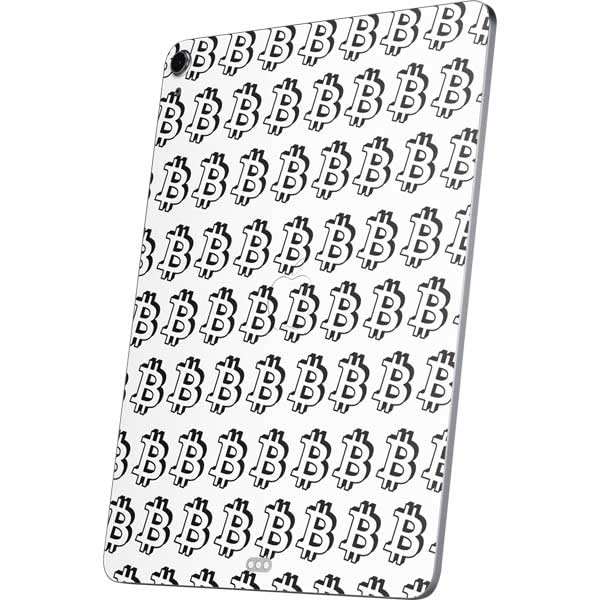 Skinit Decal Tablet Skin Compatible with iPad Air 11in (2024-2025) - Bitcoin Pattern Design