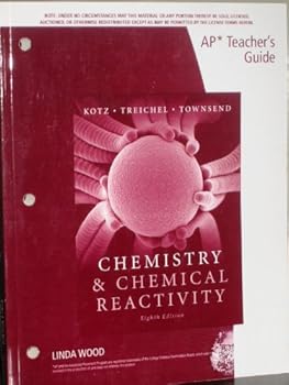 Paperback AP Teacher's Guide, Chemistry & Chemical Reactivity, 8th Edition Book