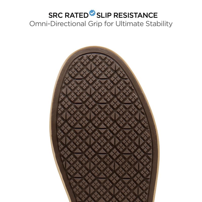 Image of SUREWAY Men's Waterproof Ankle Deck Boots | Lightweight, Professional Slip Resistant, Neoprene Rubber Rain Boots