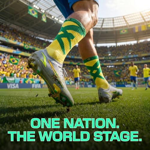 Image of Lux Dual Grip Soccer Socks for Men & Women - DualGrip Engineered for Performance & Comfort - Anti-Slip Grip Socks for Soccer