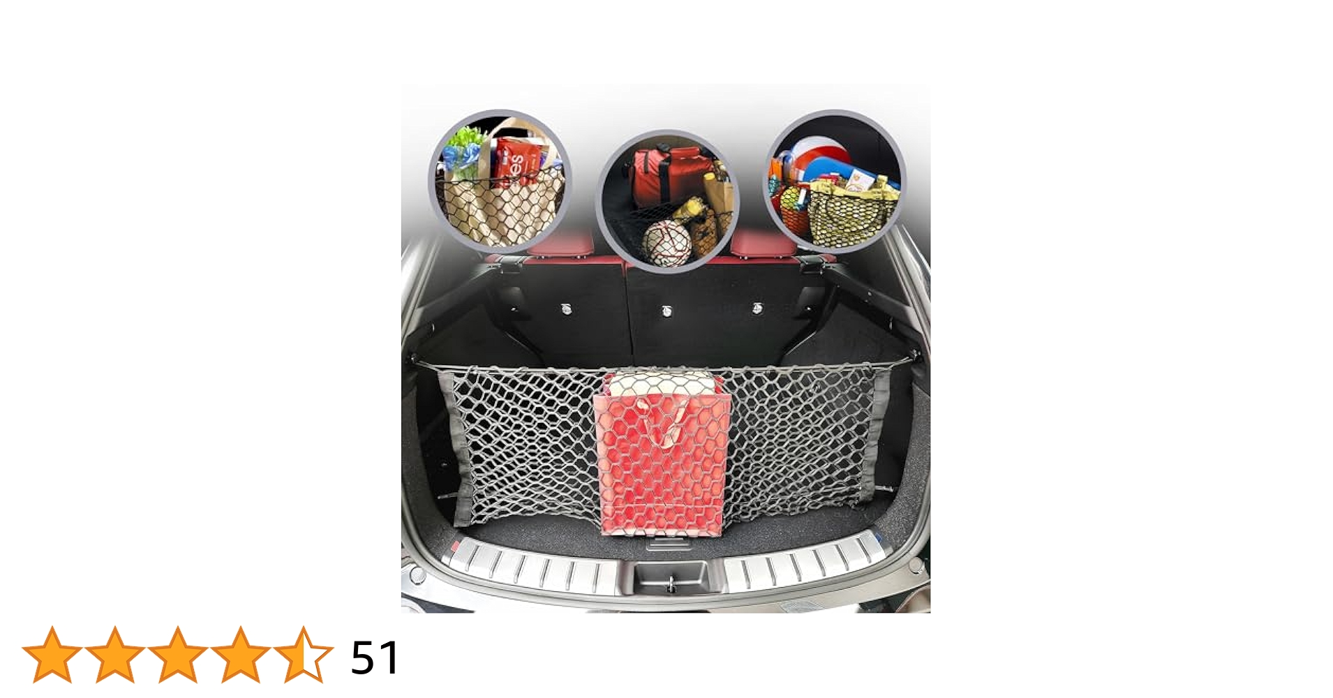 Lexus メッシュバッグ 収納袋付き Amazon.com: Envelope Style Automotive Elastic Trunk Mesh