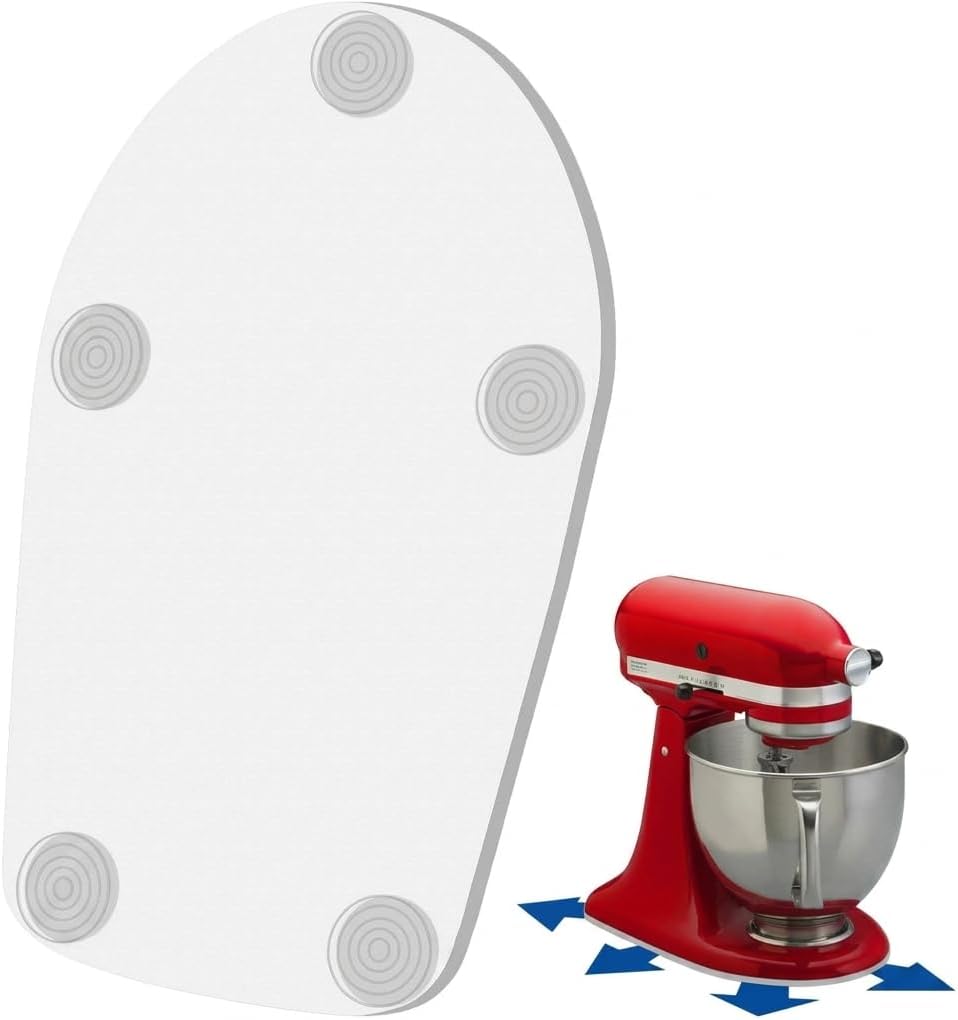 Stand Mixer Slider Mat for 4.5-5 Tilt Models Easy Counter Moving