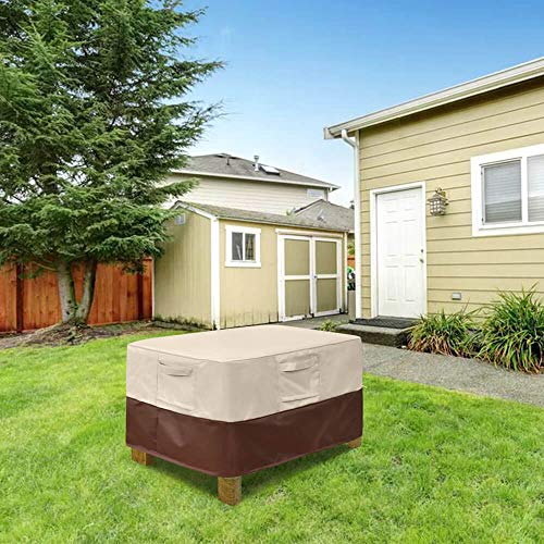 Vailge VAILGE-OTTOMAN-COVER-REC-B-M-006 Rectangle Patio Ottoman Cover thumb #7