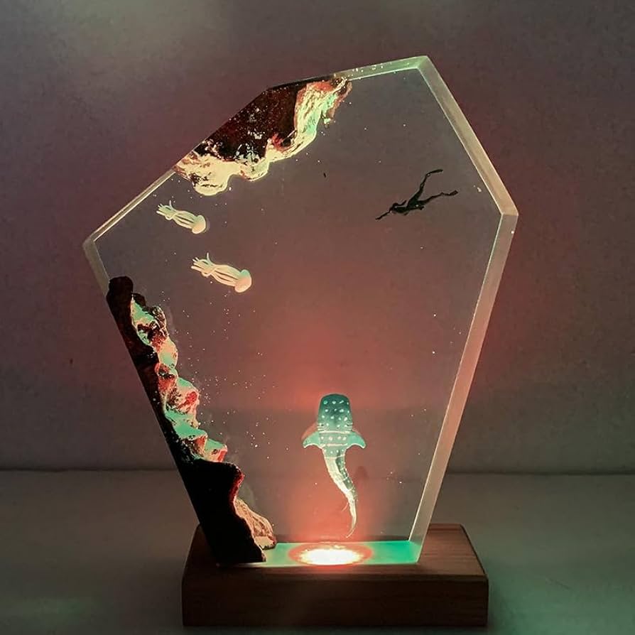 オーシャンランタン　LED  Hawaii 海　オーシャンアート　海インテリア 11447c931bcaf5a4de930959e85649