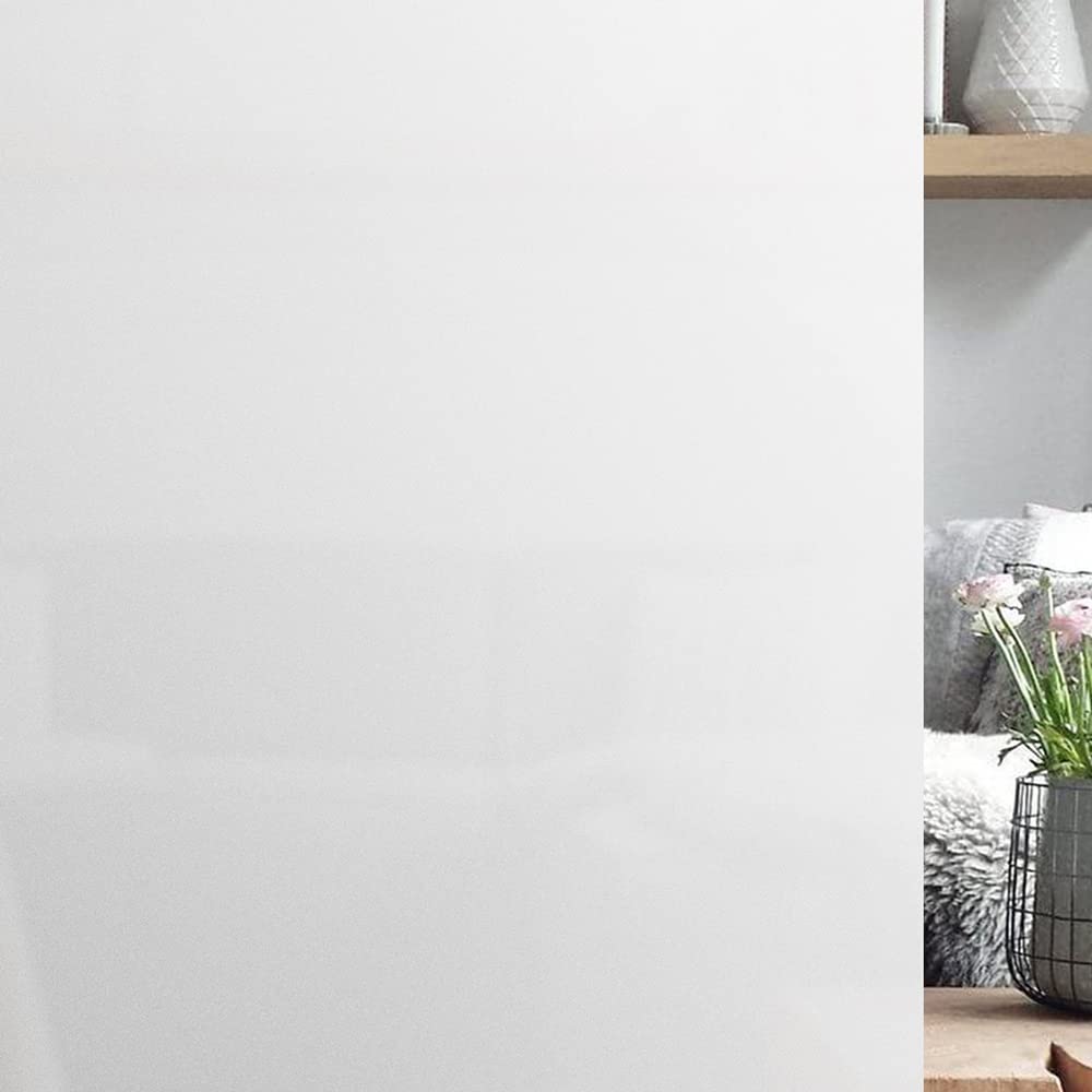 Pellicola Per Vetri Privacy - Pellicola Elettrostatica Opaca Anti UV Per Finestre Casa E Ufficio - Foto 3