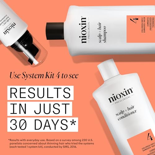 image for Nioxin System 4 Scalp + Hair Conditioner - Hair Thickening Conditioner