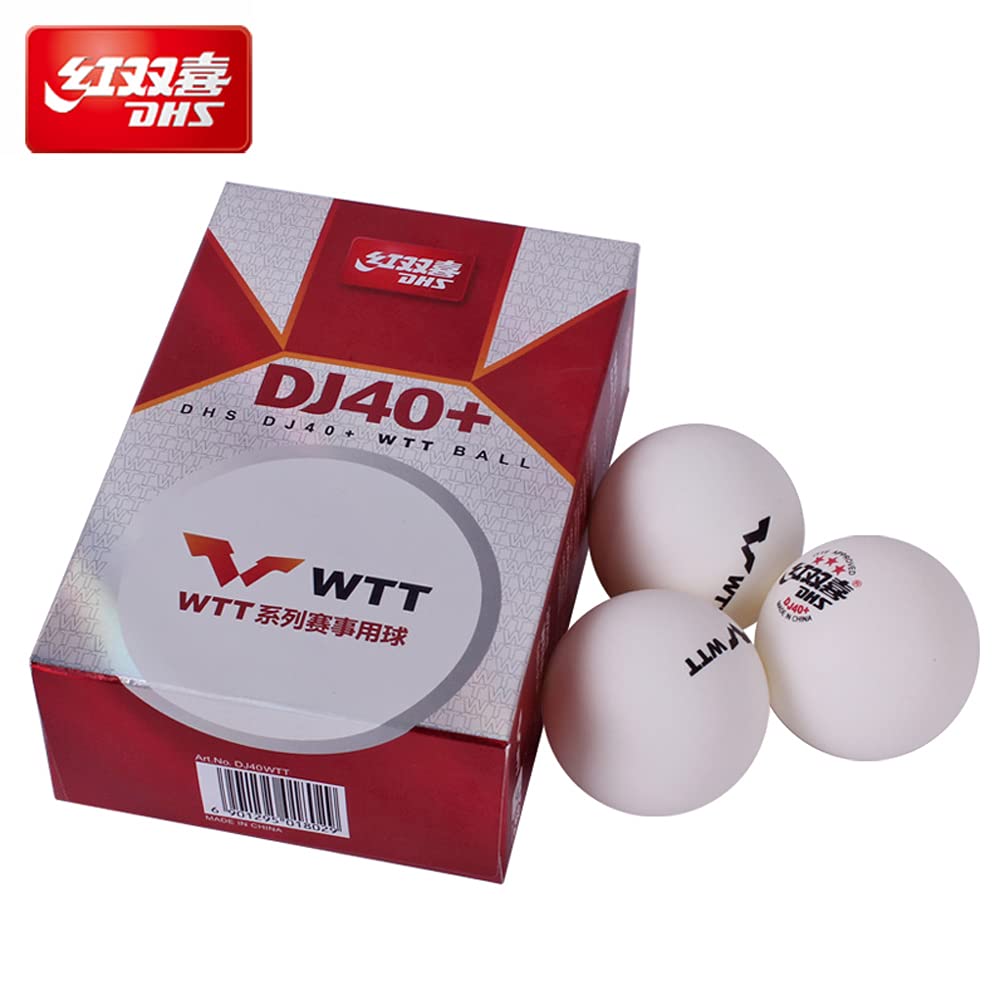 Amazon | DHS-China DHS ABS DJ40+ 3つ星WTT 卓球ボール 2021-2022年