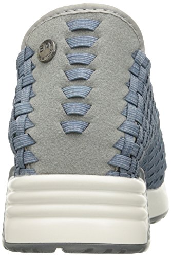 Bernie Mev womens Best Gem Fashion Sneaker, Light Jeans/Mint, 8.5 US3