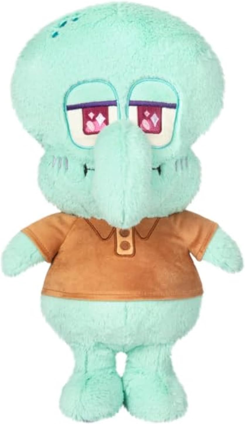 Squishable - Loves Spongebob - Squidward - 13.5 in - Soft Toy Collectible Stuffed Animal