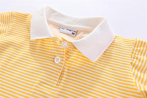 Image of Mud Kingdom Boys Polo Shirt Short Sleeve School Uniform Pique Polo Summer