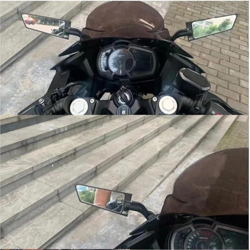 Espejo retrovisor giratorio ajustable para moto Kawasaki ER6F 4