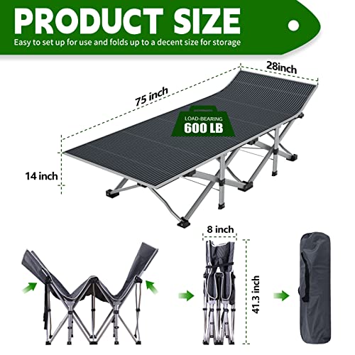 Folding-Camping-Cot-2-Pack-Folding-Cot-Camping-Cots-for-Adults-Portable-Sleeping-Cot-with-Mattress-Foldable-Outdoor-Bed-Camp-Cots-Guest-Bed-with-Carry-Bag-for-Home-Office-Outdoor-Use