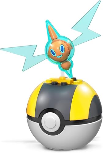 Miniatura 4 de MEGA Pokemon Rotom - Juego de construcción con 17 ladrillos y piezas especiales, juego de regalo de juguete para edades de 6 años en adelante