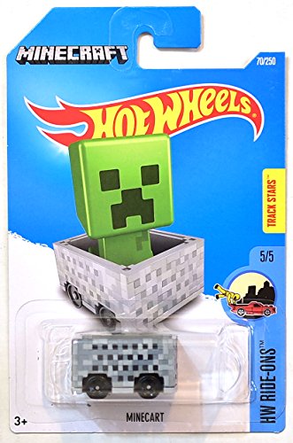 Hot Wheels 2016 HW Ride-Ons Minecraft Minecart 70/250