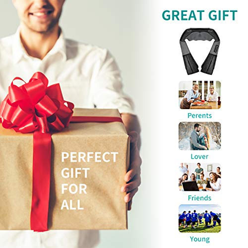 Nekteck LMS-801 Shiatsu Neck And Back Massager With Soothing Heat, Electric Deep Tissue 3D Kneading Massage Pillow thumb #7