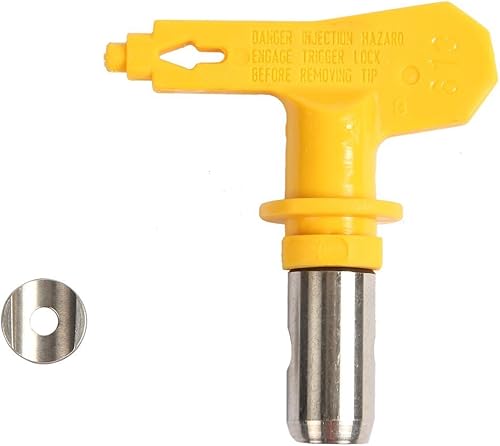 Miniatura 2 de Paquete de 2 boquillas de punta de pulverización reversibles para pistolas pulverizadoras de pintura sin aire y máquina rociadora sin aire (211)