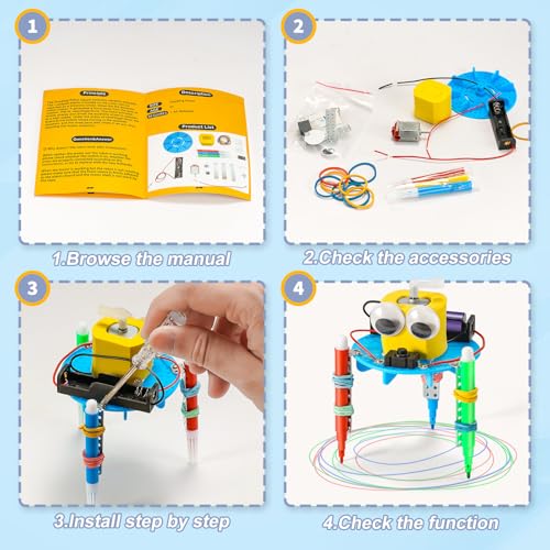 Yutin YT1015 Stem Kits For Kids Age 8-10, Boy Gifts Stem Toys For Boys 6 7 8 9 10 12 13 14 Birthday Gift, Robotics thumb #5