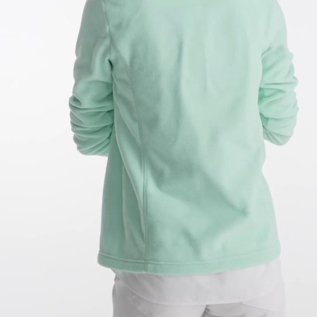 Sweat-shirt à Zip Lands' End Taille M Femme Blanc - Polaire, Occasion Très Bon état