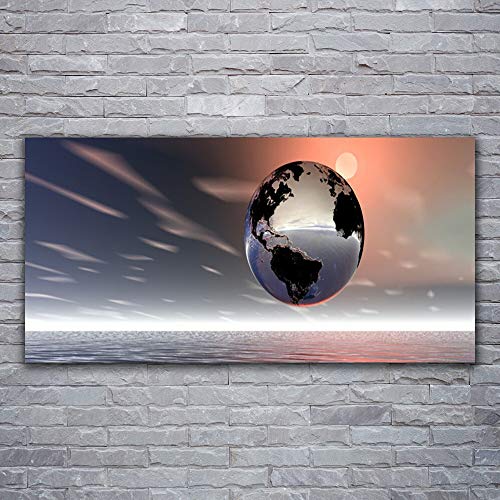 Tableau en Verre Trempé Tulup 120x60cm - Décoration Murale de Luxe