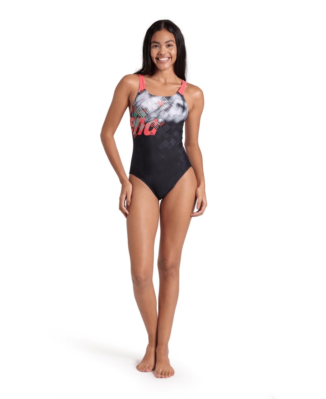 ARENA Pełny Kobiety Women's Arena Splash Point Swimsuit Swim Pro Back