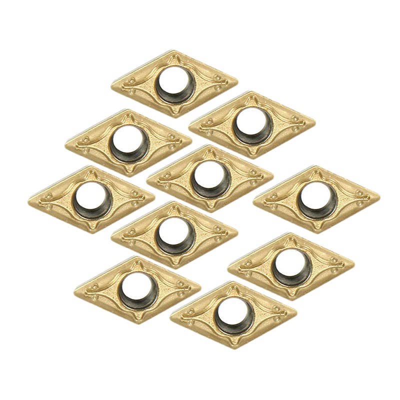 10 inserti in carburo per Mitsubishi DCMT 21.51 / DCMT 070204 Grado US735