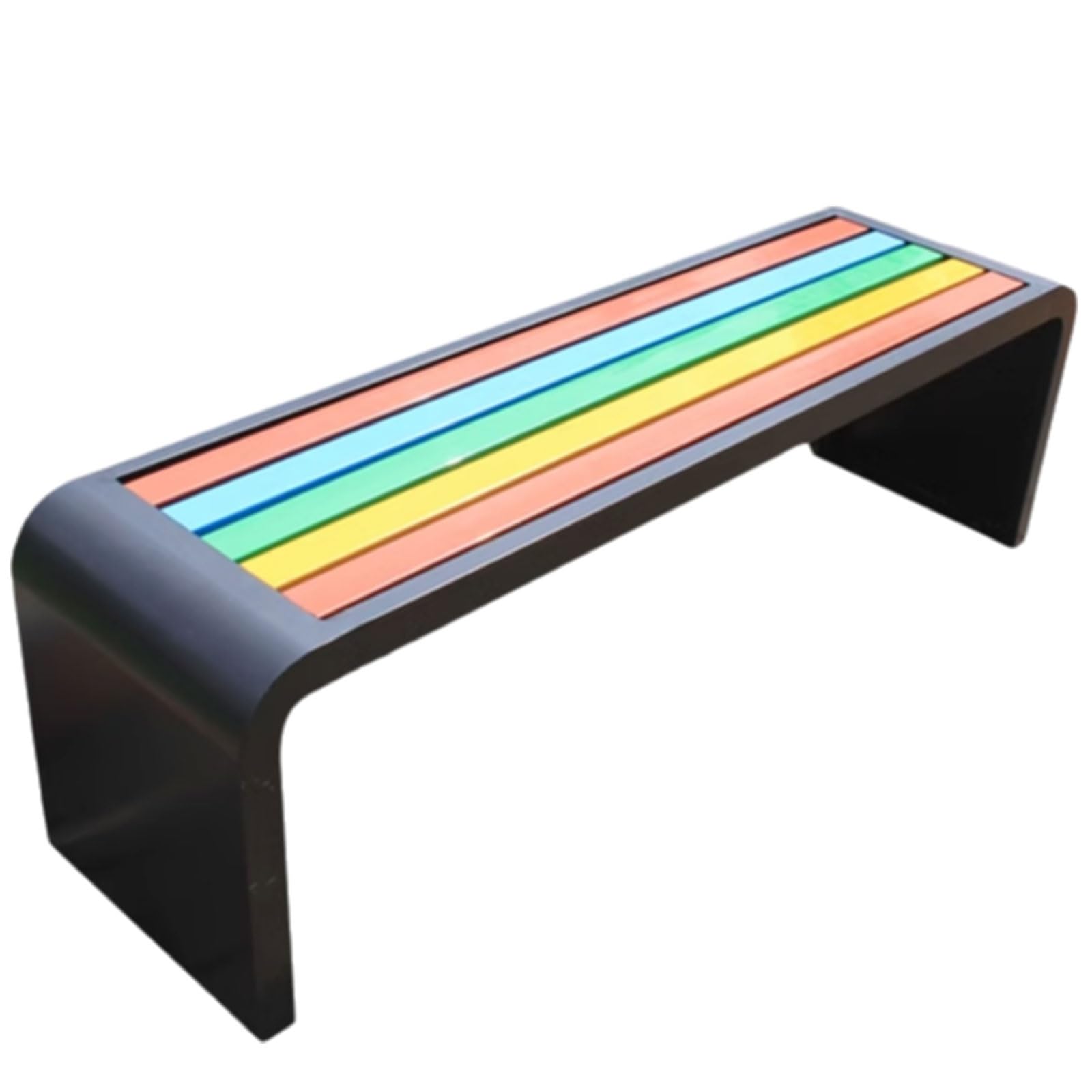 Chaise de jardin en acier galvanisé noir de 40 cm pour optimiser les petits espaces