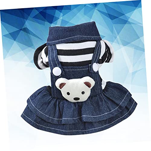 GANAZONO roupas de cachorro roupa para pet roupas para pet macacão para meninas vestido de cachorro