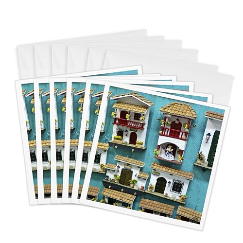 Cartes de vœux 15 x 15 cm Cartagena pour célébrer les anniversaires en famille