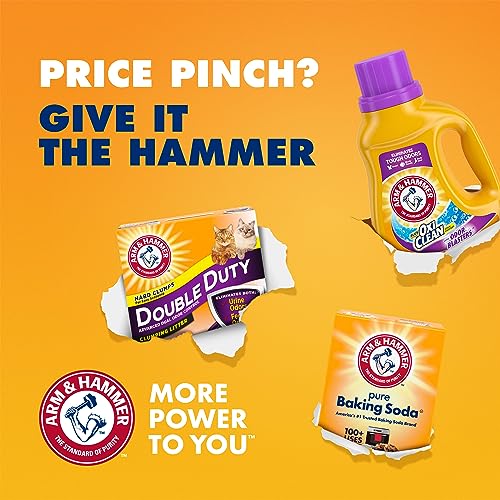 Image of Arm & Hammer Plus OxiClean With Odor Blasters Laundry Detergent 5-IN-1 Power Paks, 42CT (Packaging may vary) (Pack of 2)