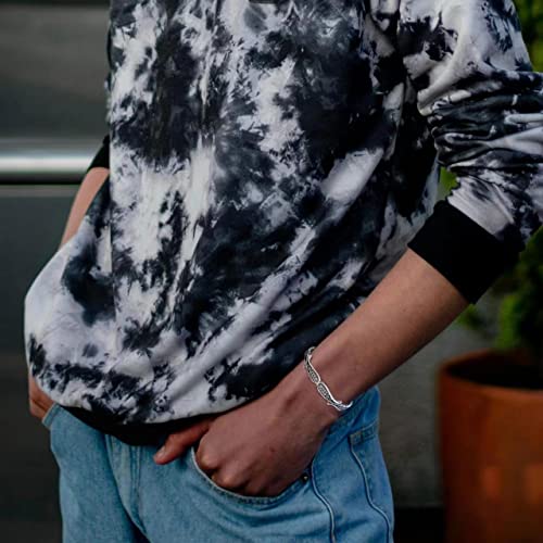 Atiptu Angel Wings Vintage Style Bracelet (Silver) #TOP5