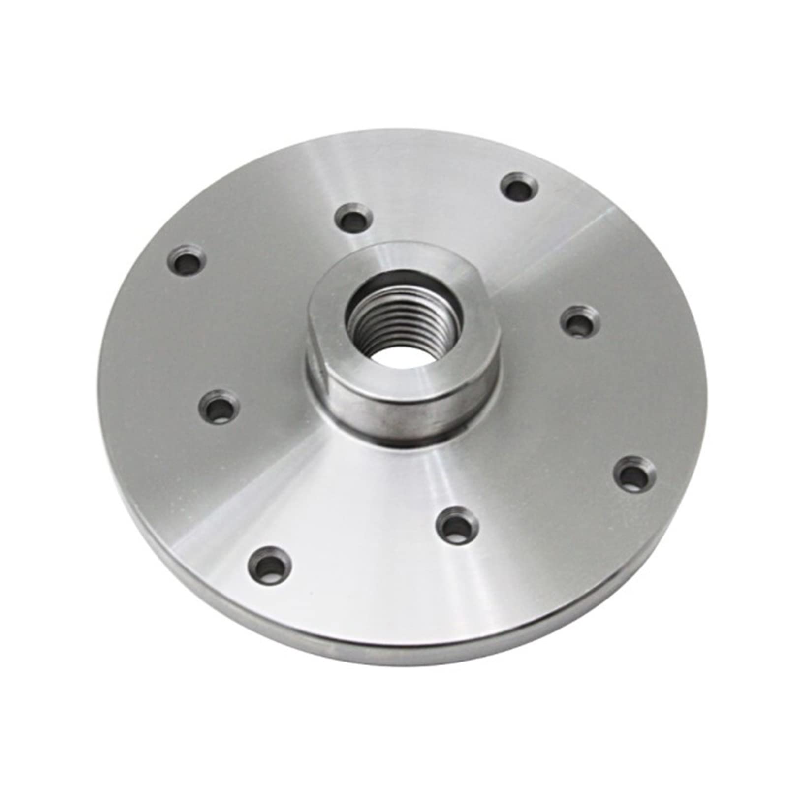 Plato frontal for torno de madera, plato acero for 6 pulgadas con rosca M18 x 2,5