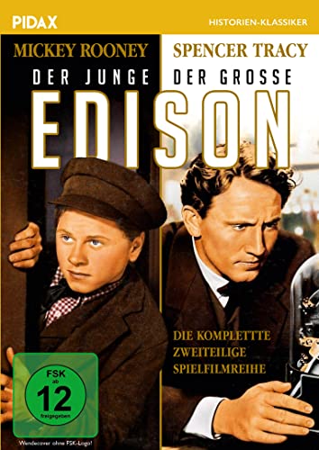 Der junge Edison + Der große Edison / Die komplette 2-teilige Spielfilmreihe mit Starbesetzung (Pidax Historien-Klassiker) - Mehr Infos/Bestellen