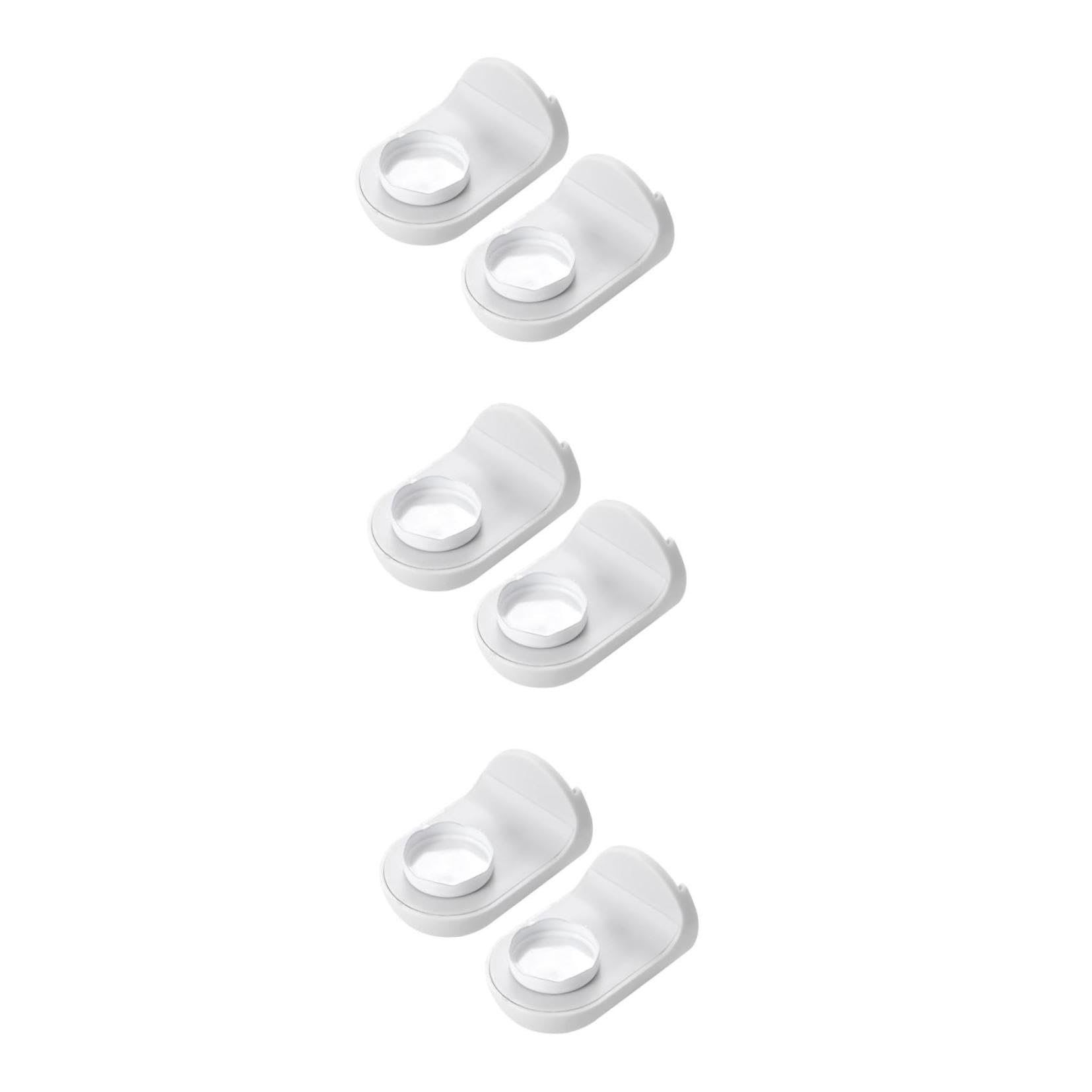 TOPBATHY 6pezzi Supporto Magnetico Per Sapone Da Bagno Mensola Adesiva Da Doccia Plastica Design Elegante e Resistente Alla Ottimizza Asciugatura Sapone