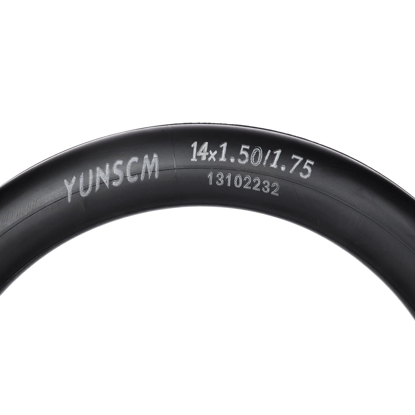 YunSCM 2-PCS 14" Heavy Duty Bike Tubes 14x1.50 14x1.75 14x1.90 38/48-254 AV32mm Schrader Valve Premium Butyl Rubber Inner Tubes Compatible with 14x1.50/1.75/1.90 Bike Bicycle Tyres Tube - Image 4