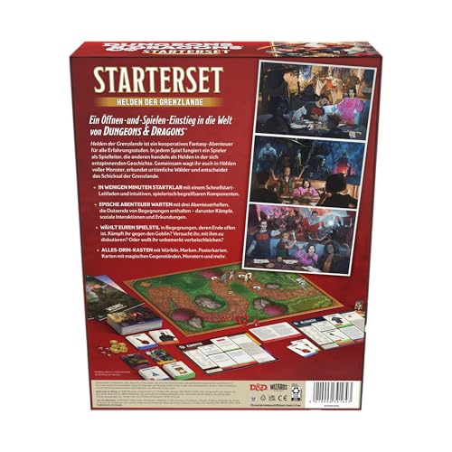 Dungeons & Dragons Starter Set: Helden der Grenzlande | D&D Fantasy-Abenteuerspiel für 3–5 Spieler (Deutsche Version)