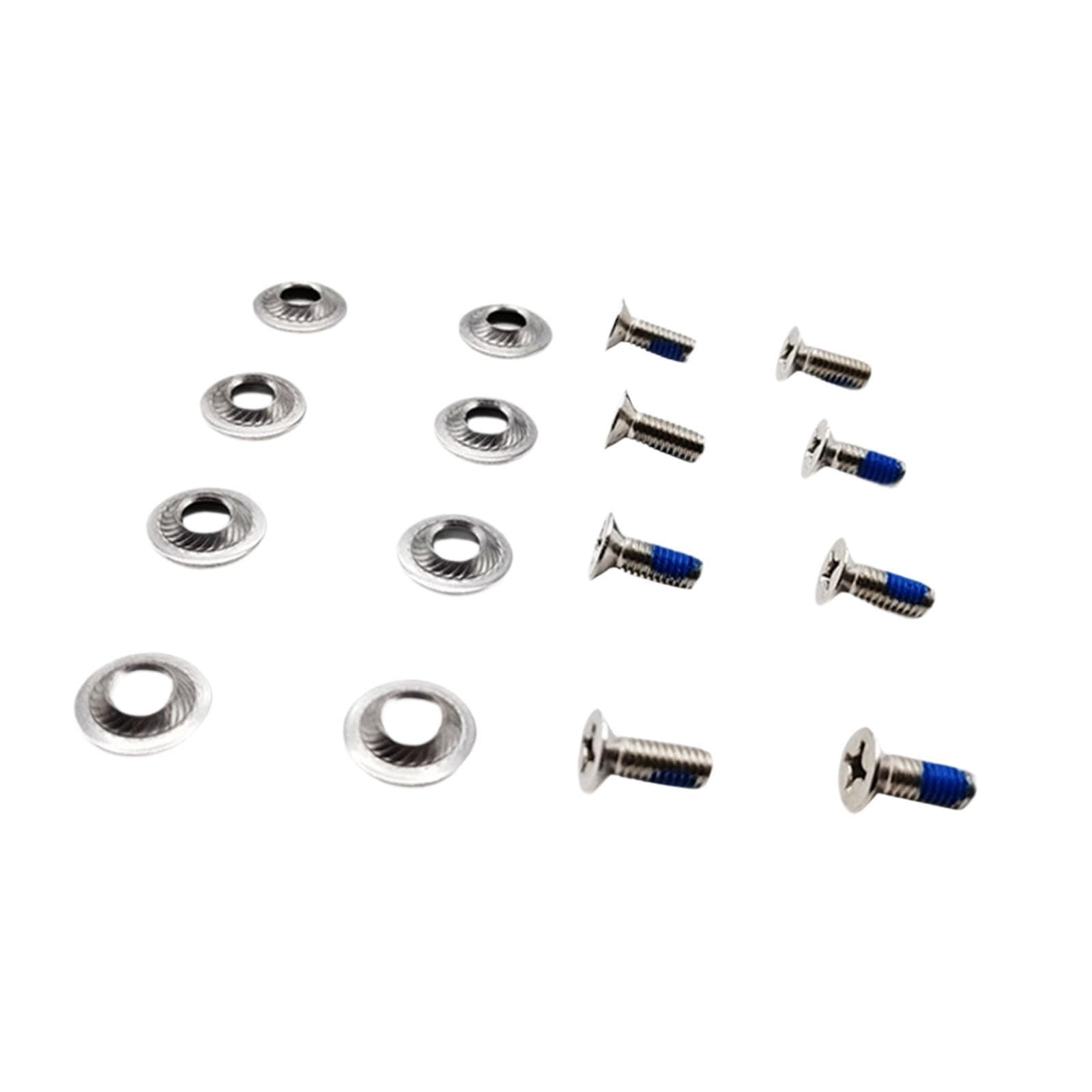 Kit Viti Per Attacchi Da Snowboard – 8 Pezzi In Acciaio Inox Con Rondelle Svasate, M6 16mm