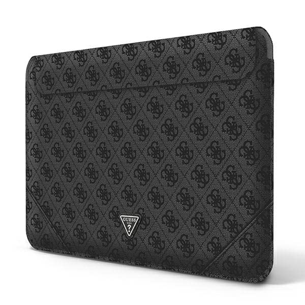 Funda Guess Manga 14 pulgadas negra maletín ordenador portátil 13 pulgadas funda elegante 4G 2