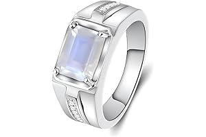 Magnificent Moonstone Ring for Men: A Celestial Adornment