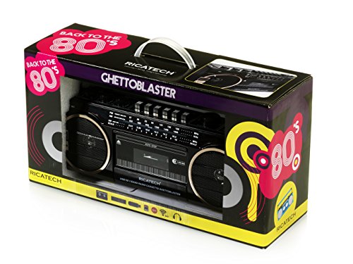 Ricatech PR85 - Terug naar de jaren 80 PR1980 Ghettoblaster Verenigd Koninkrijk Zwart - Image 6