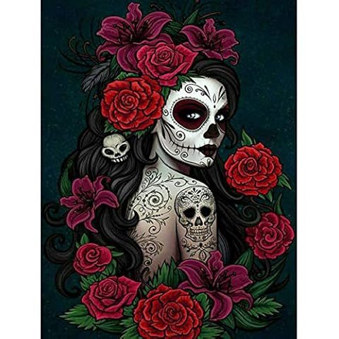 JOYJULY 5D Diamond Painting Kits for Adults,DIY Diamond Art Accessories Full Drill Crystal Rhinestone by Number Kit Embroidery Pictures Craft for Home Decor 30 x 40 cm Cover