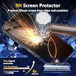 [2 Pack] JEHOO Matte Glass Screen Protector Designed for iPhone 16 Pro Max, Anti-Glare, Anti-Fingerprint, 9H Tempered Glass